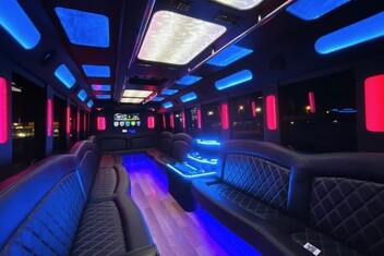 Norwalk Limousine Bus Interior