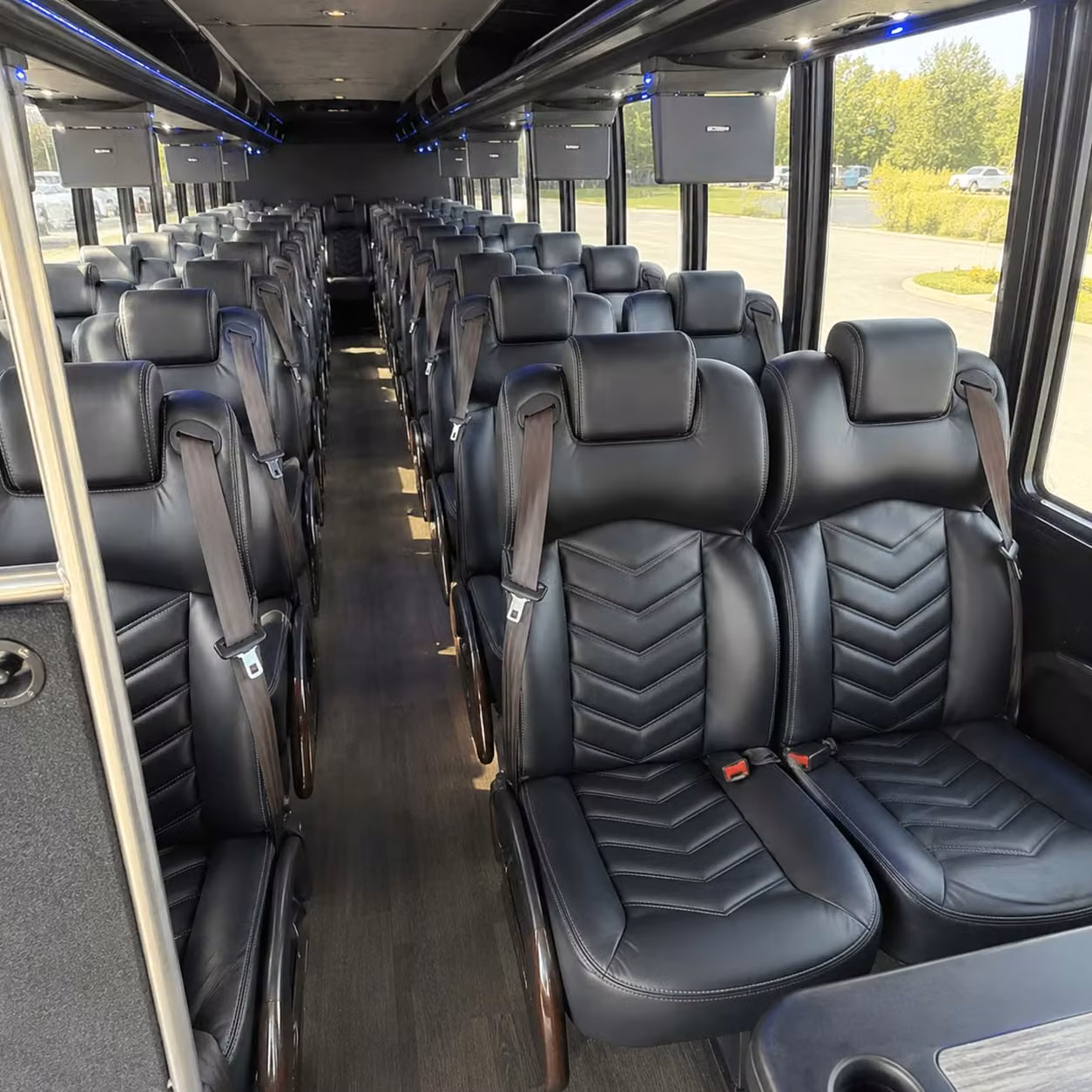 30 passenger minibus interior