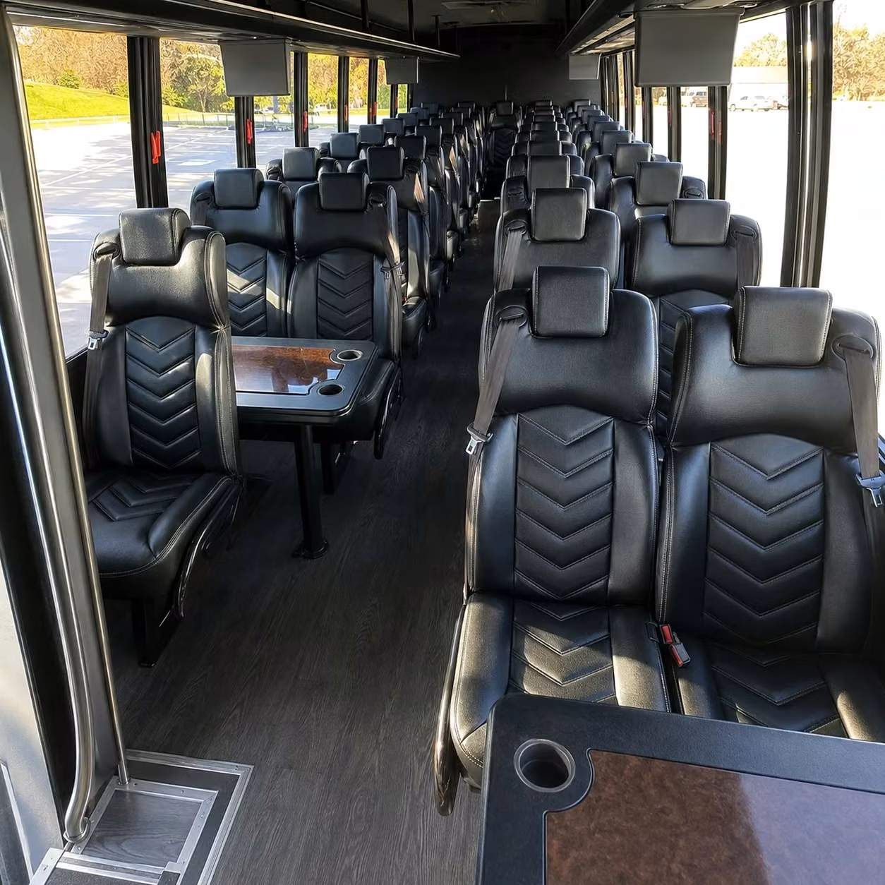 35 passenger minibus inside
