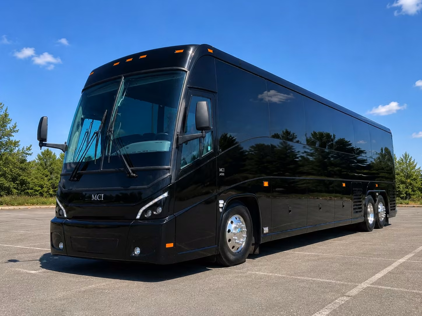 56 passenger charter bus
