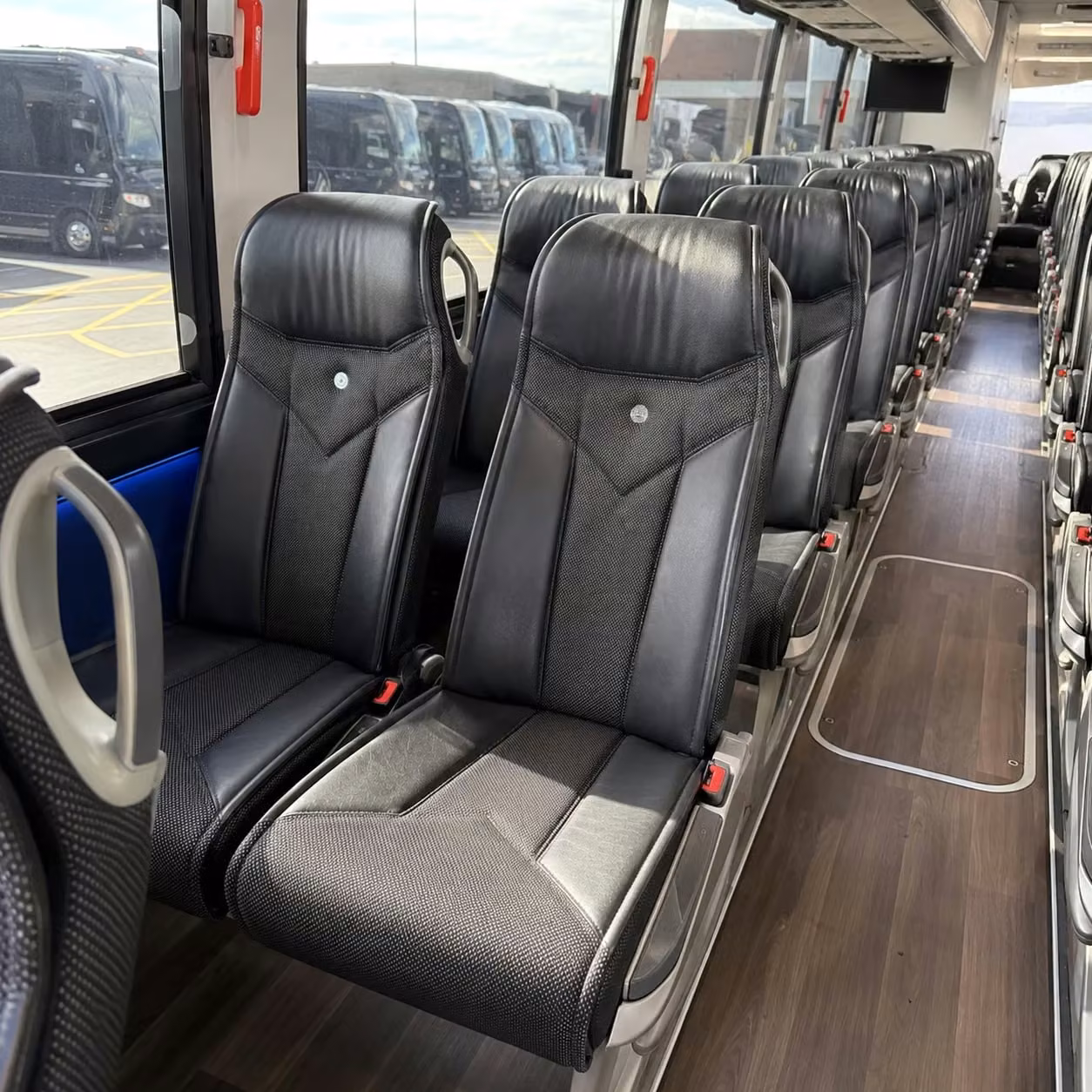 norwalk charter bus interior
